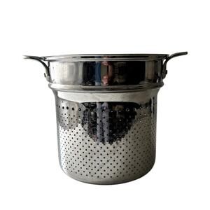 All-Clad Stainless Steel Pasta Spaghetti Vegetable Steamer Strainer Pot Insert